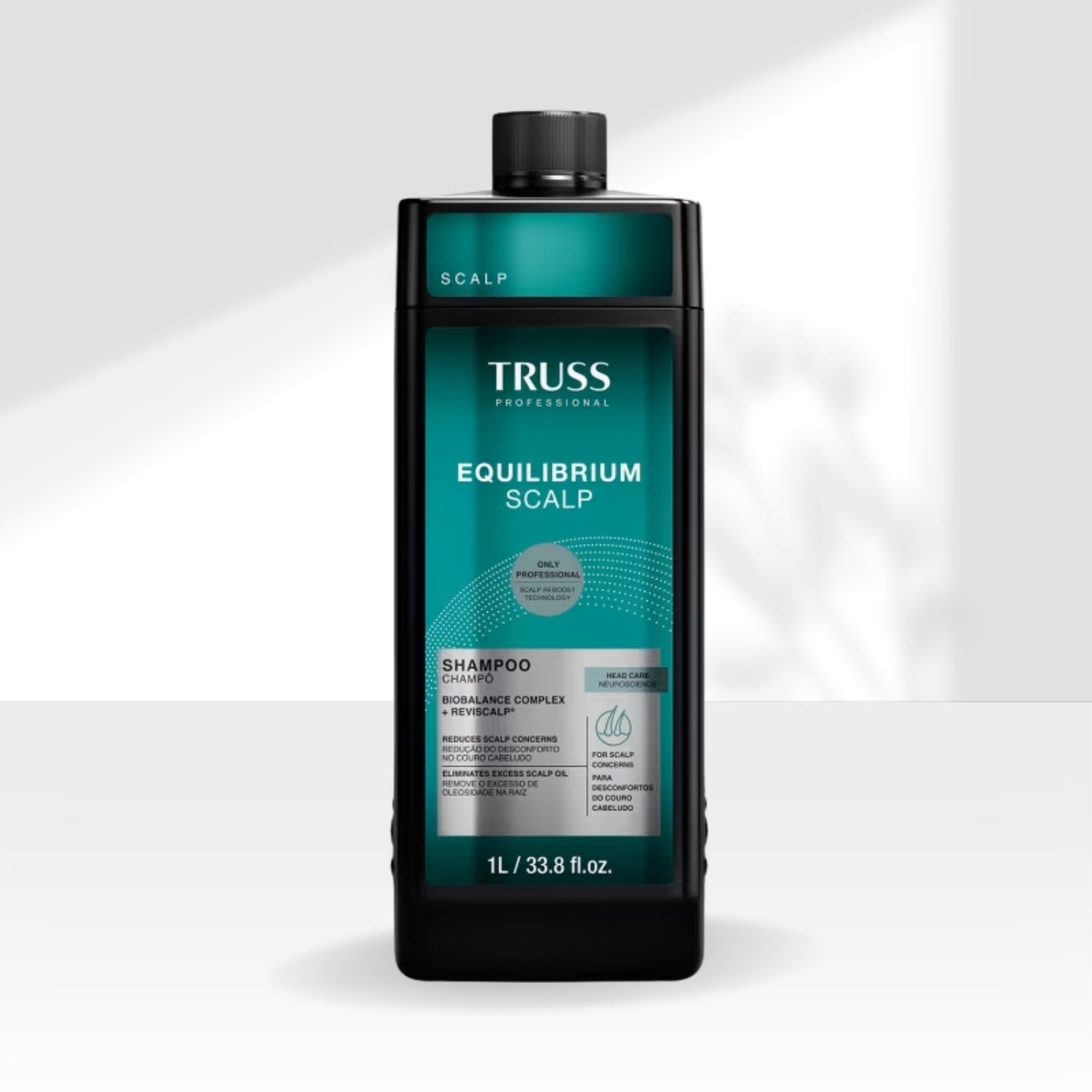 Shampoo Truss Equilibrium Scalp Uso Diário Shampoo para Cabelo Oleoso 1 Litro