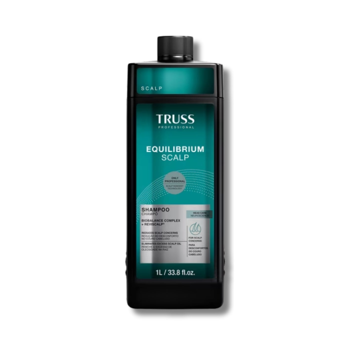 Shampoo Truss Equilibrium Scalp Uso Diário Shampoo para Cabelo Oleoso 1 Litro