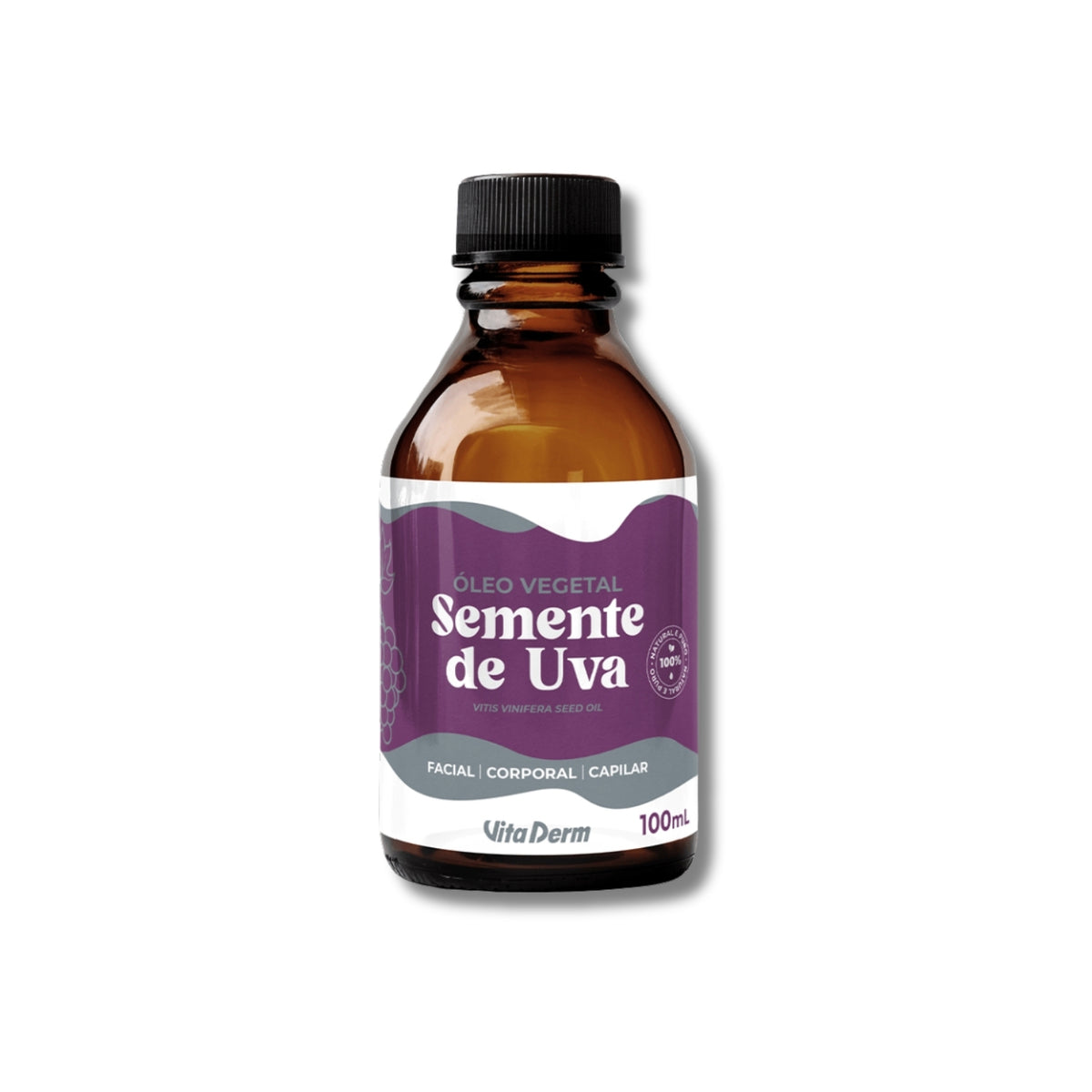 Vita Derm Oleo Vegetal de Semente de Uva 100 ml