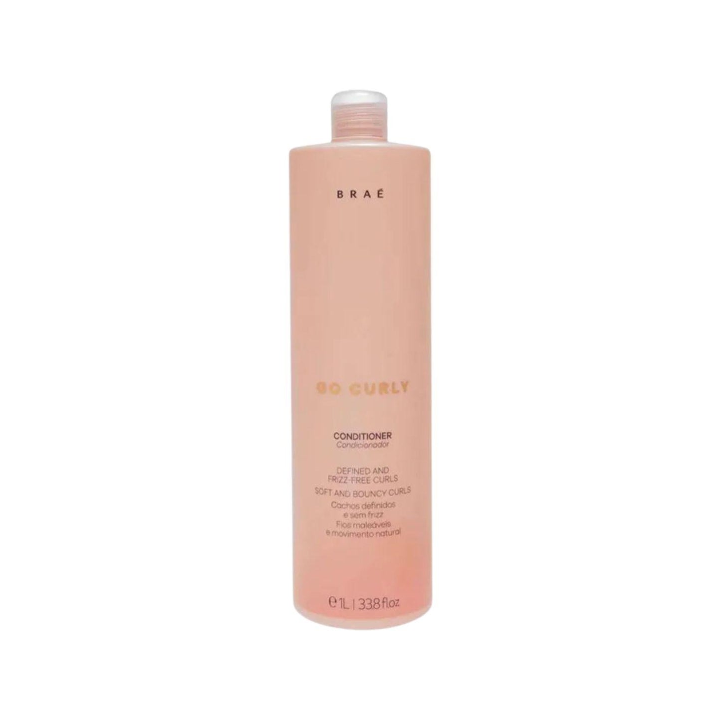Condicionador Braé Go Curly Defined And Frizz-Free 1 Litro