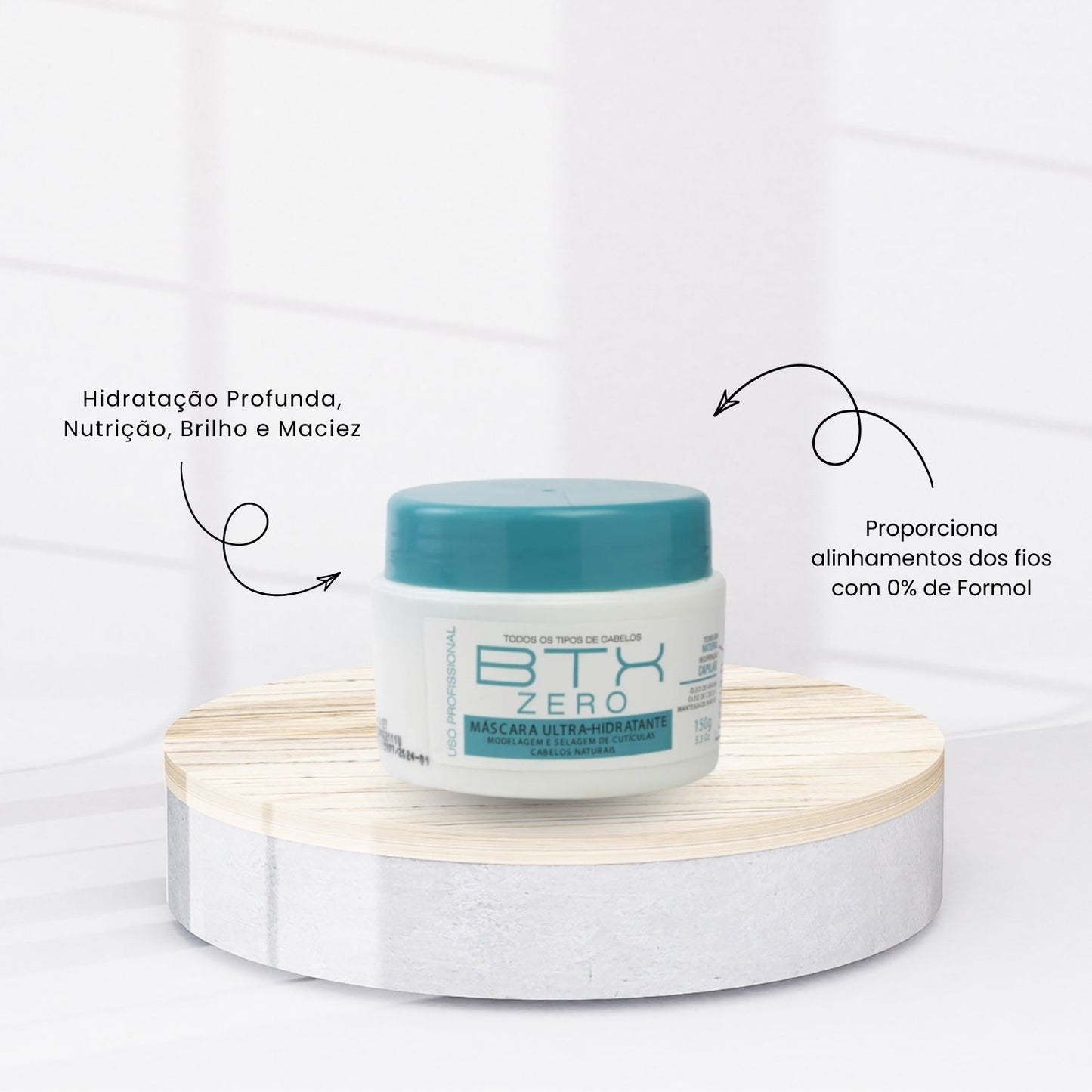 Botox Capilar Capilar Forever Liss Btx Zero Máscara Ultra Hidratante 150 g