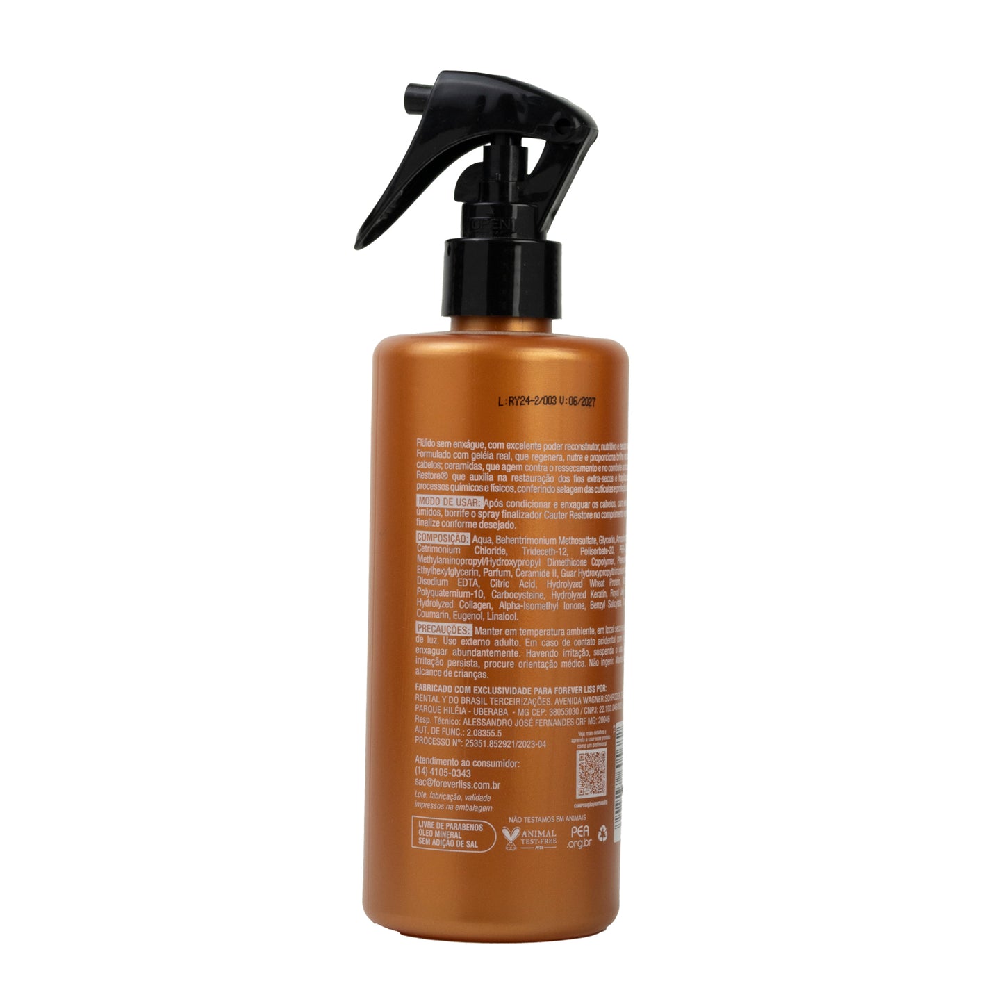 Forever Liss Professional Cauter Restore Finalizador 275ml