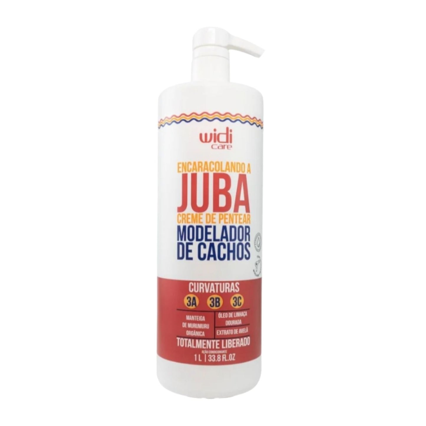 Creme de Pentear Widi Care Encaracolando a Juba 1 Litro