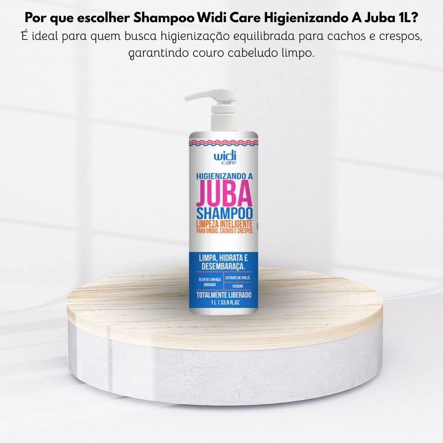 Shampoo Widi Care Higienizando A Juba 1 Litro