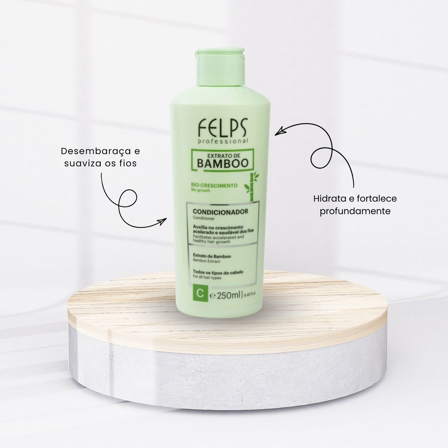 Condicionador Felps Extrato De Bamboo 250 ml