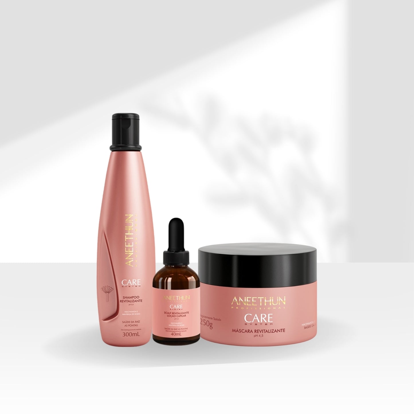 Kit Aneethun Care Shampoo 300m + Máscara 250 g + Scalp 40 ml
