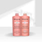 Kit Kerastase Chroma Absolu Shampoo Chroma Respect 1 Litro + Condicionador 1 Litro