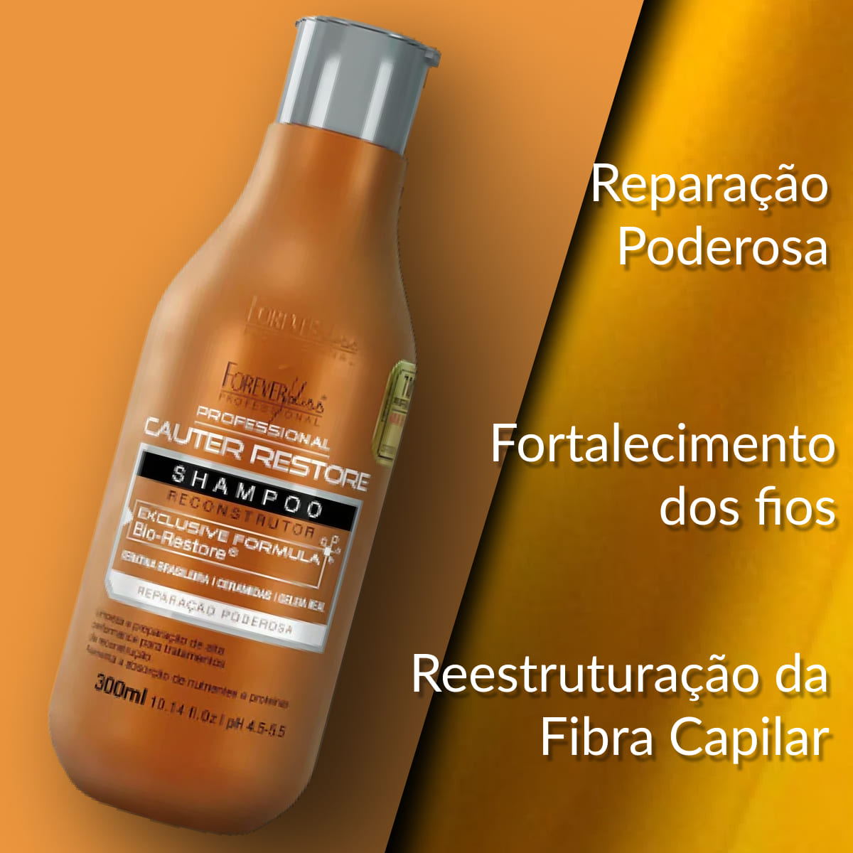 Shampoo Forever Liss Cauter Restore 300 ml