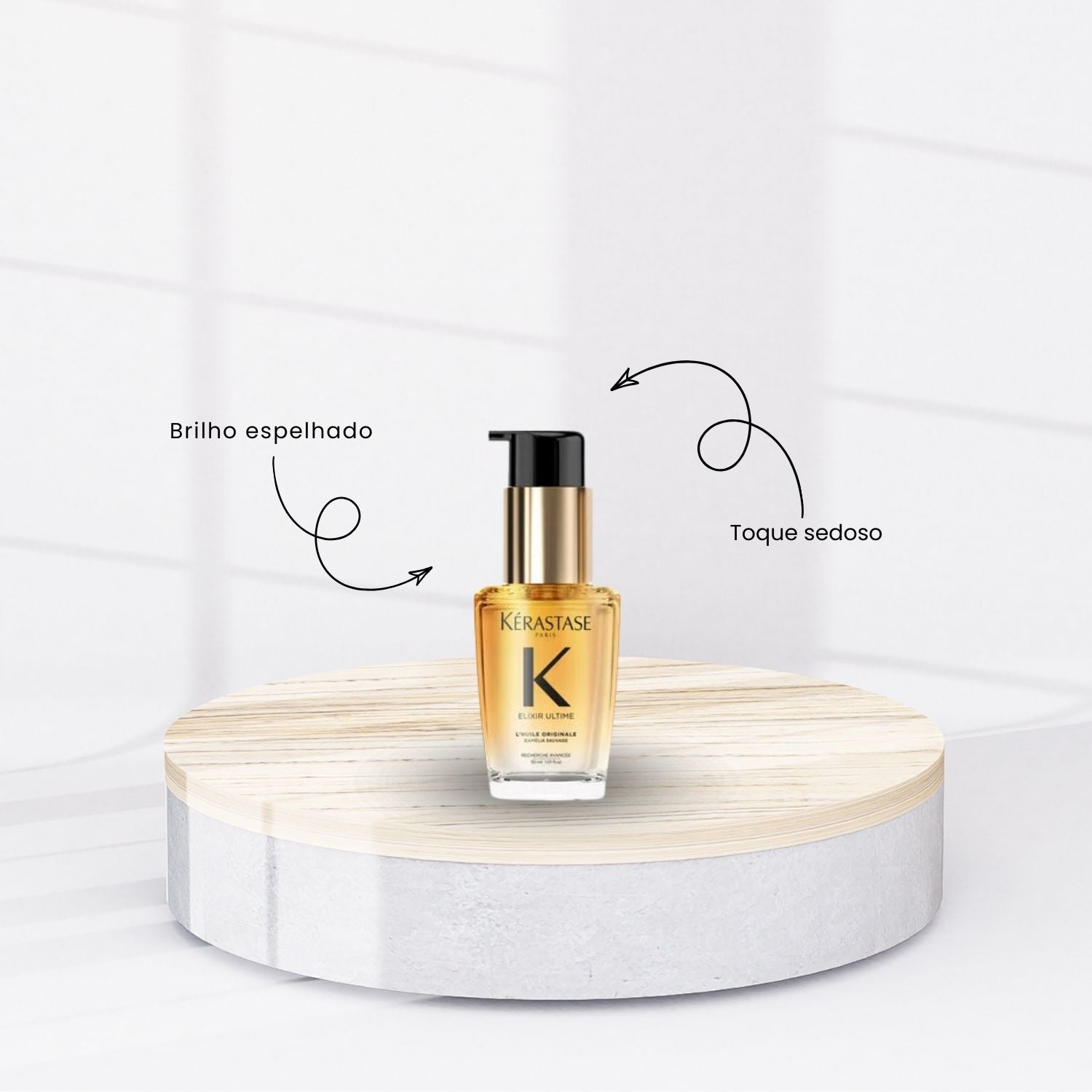 Oleo Kérastase Elixir Ultime Huile Originale 30 ml – Doce Beleza