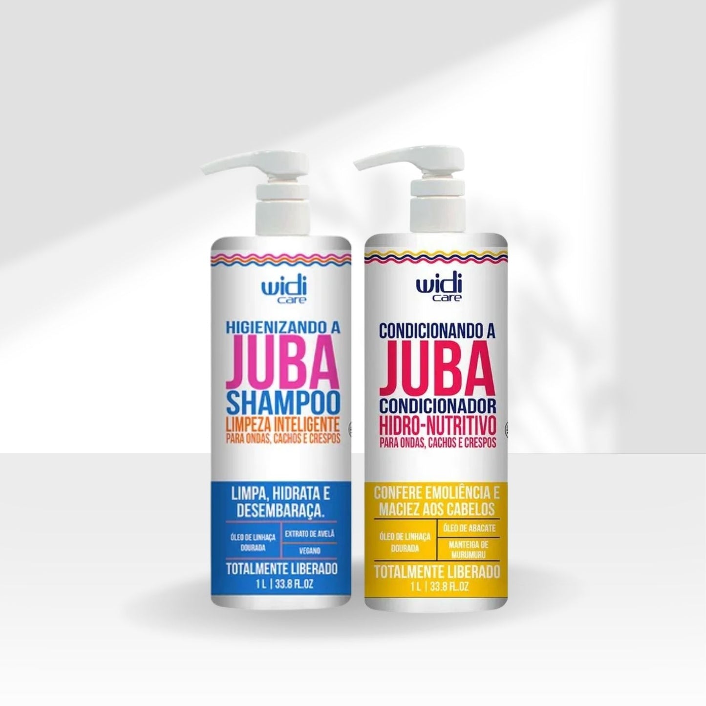 Kit Widi Care Juba Shampoo e Condicionador 1 Litro
