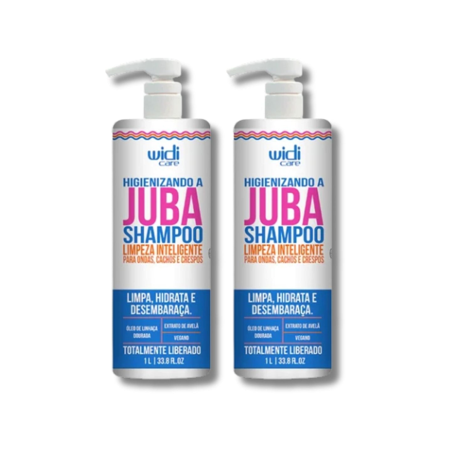Kit Widi Care Higienizando A Juba 2 Shampoo 1 Litro