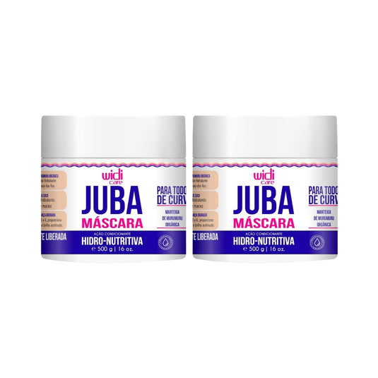 Kit Widi Care Juba Hidro Nutritiva 2 Máscaras 500 g