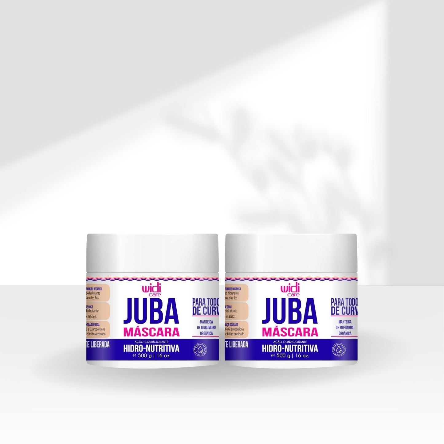 Kit Widi Care Juba Hidro Nutritiva 2 Máscaras 500 g