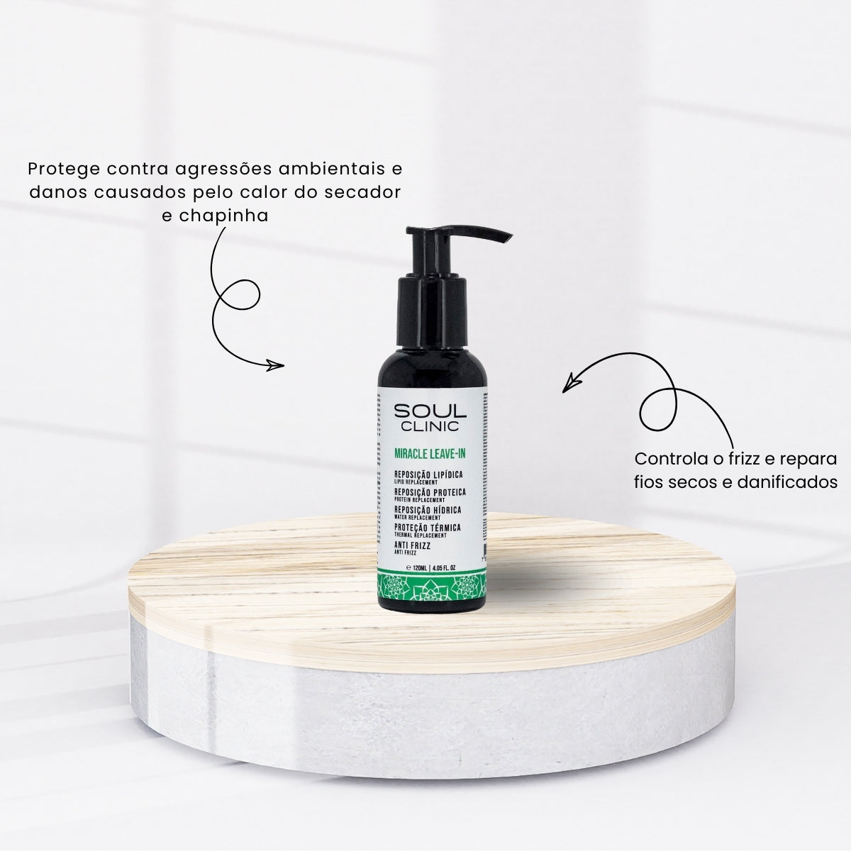 Leave-in Soul Clinic Miracle Anti Frizz 120 ml