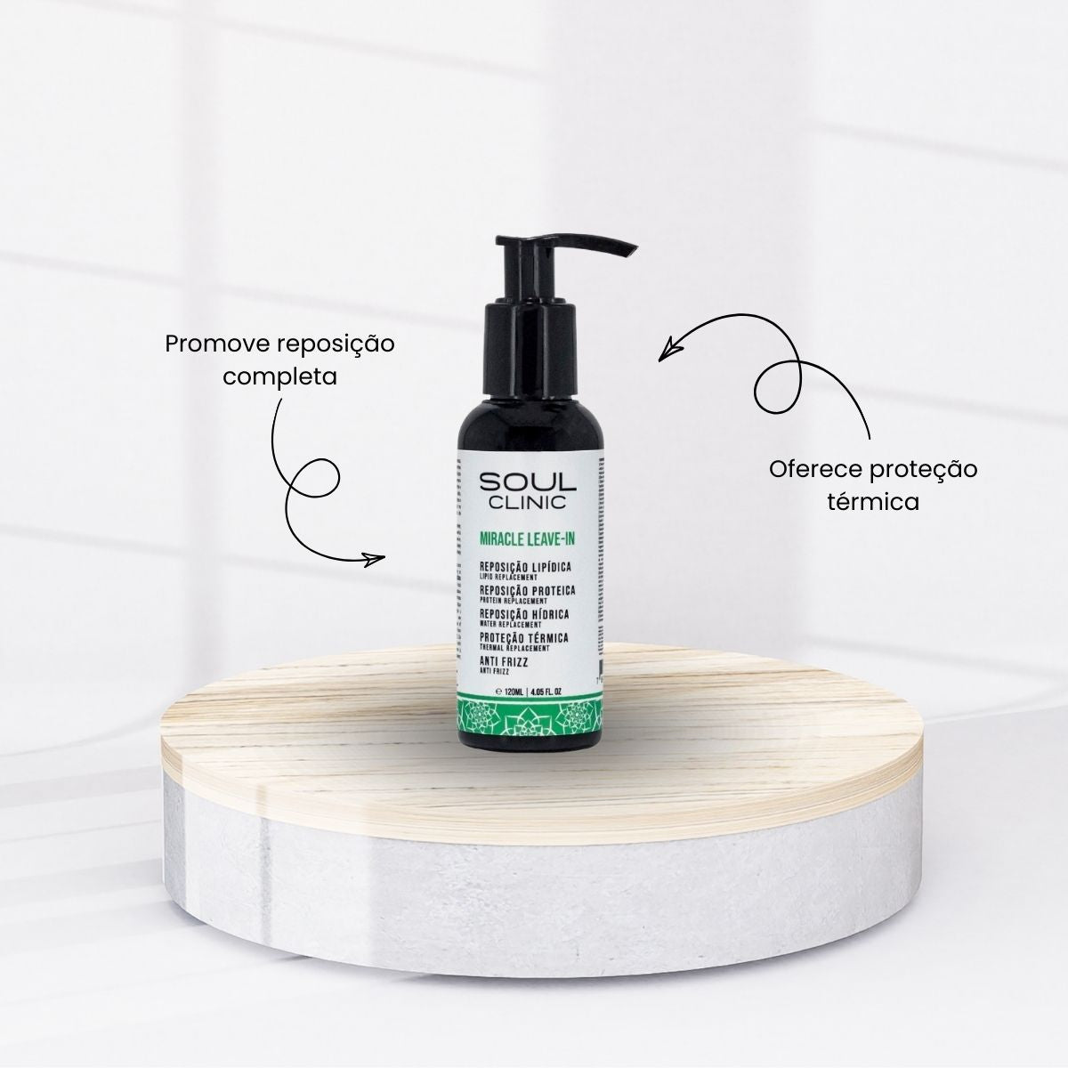 Leave-in Soul Clinic Miracle Anti Frizz 120 ml