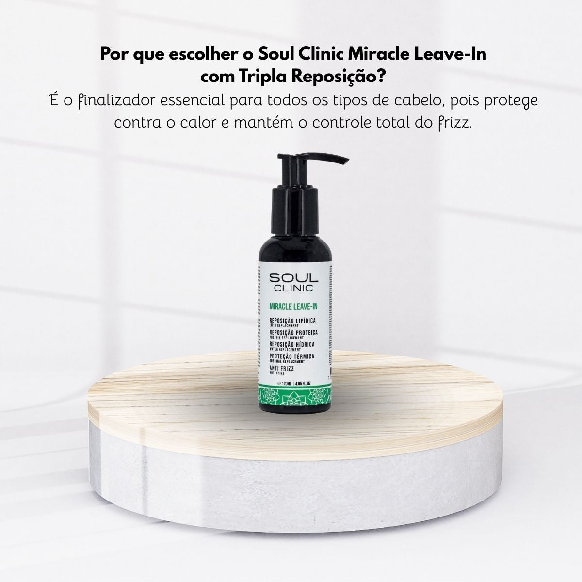 Leave-in Soul Clinic Miracle Anti Frizz 120 ml
