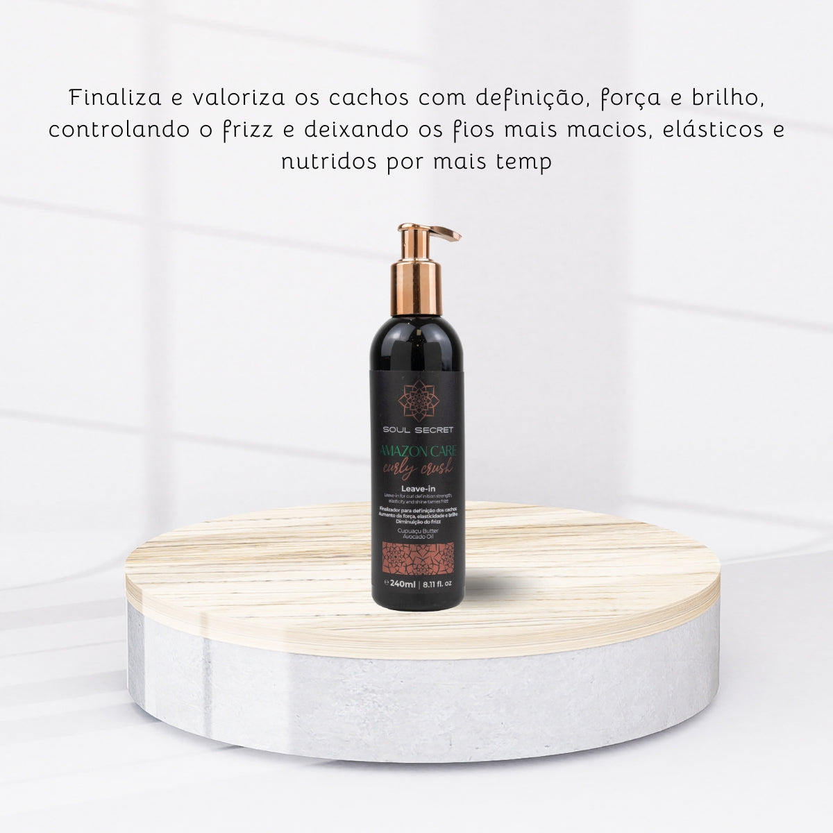 Leave-in Soul Secret Amazon Care Curly Crush 240 ml