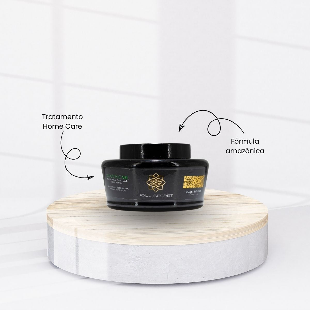 Máscara Soul Secret Amazon Máscara de Nutrição 250 g
