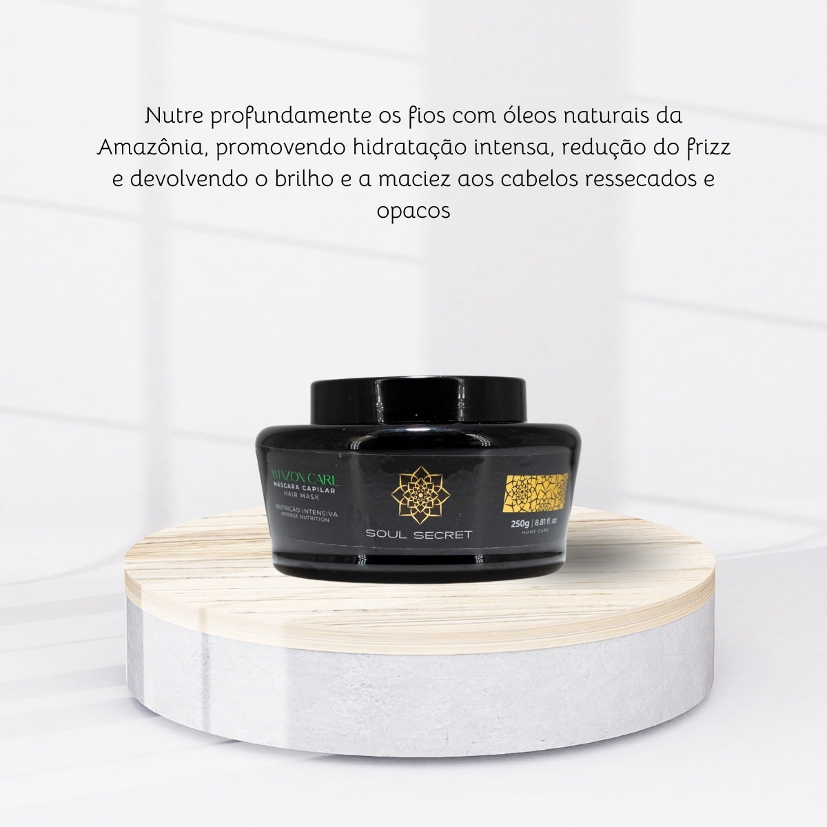 Máscara Soul Secret Amazon Máscara de Nutrição 250 g