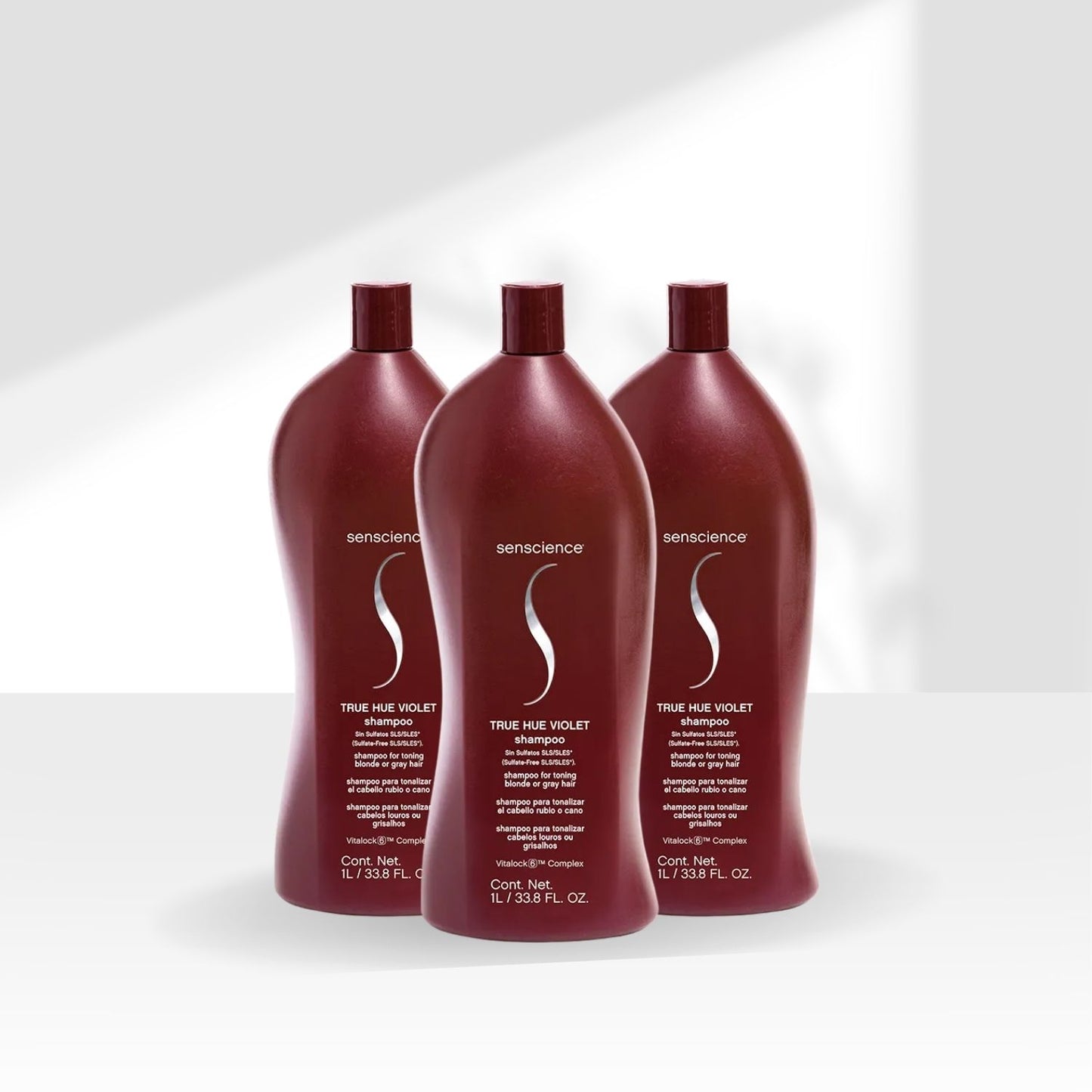 kit Senscience True Hue Violet 3 Shampoo 1 Litro