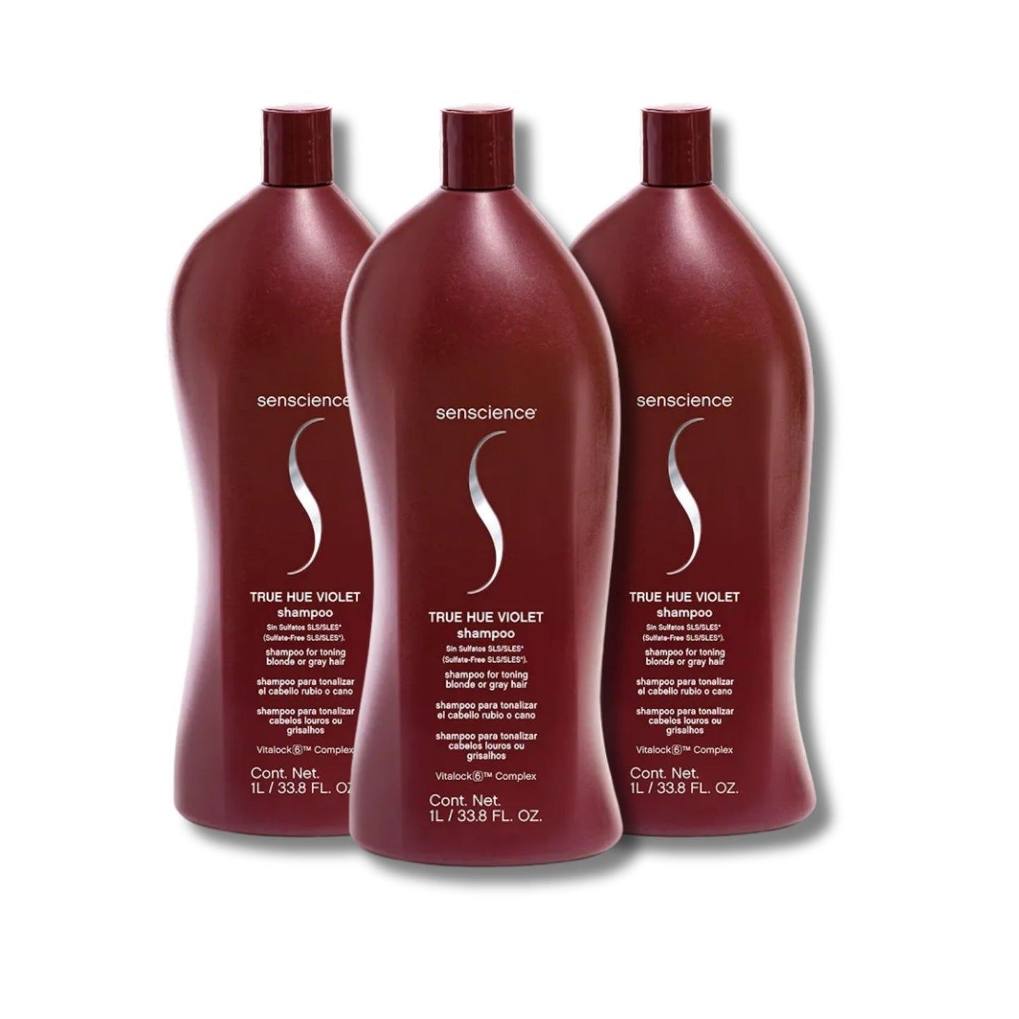 kit Senscience True Hue Violet 3 Shampoo 1 Litro