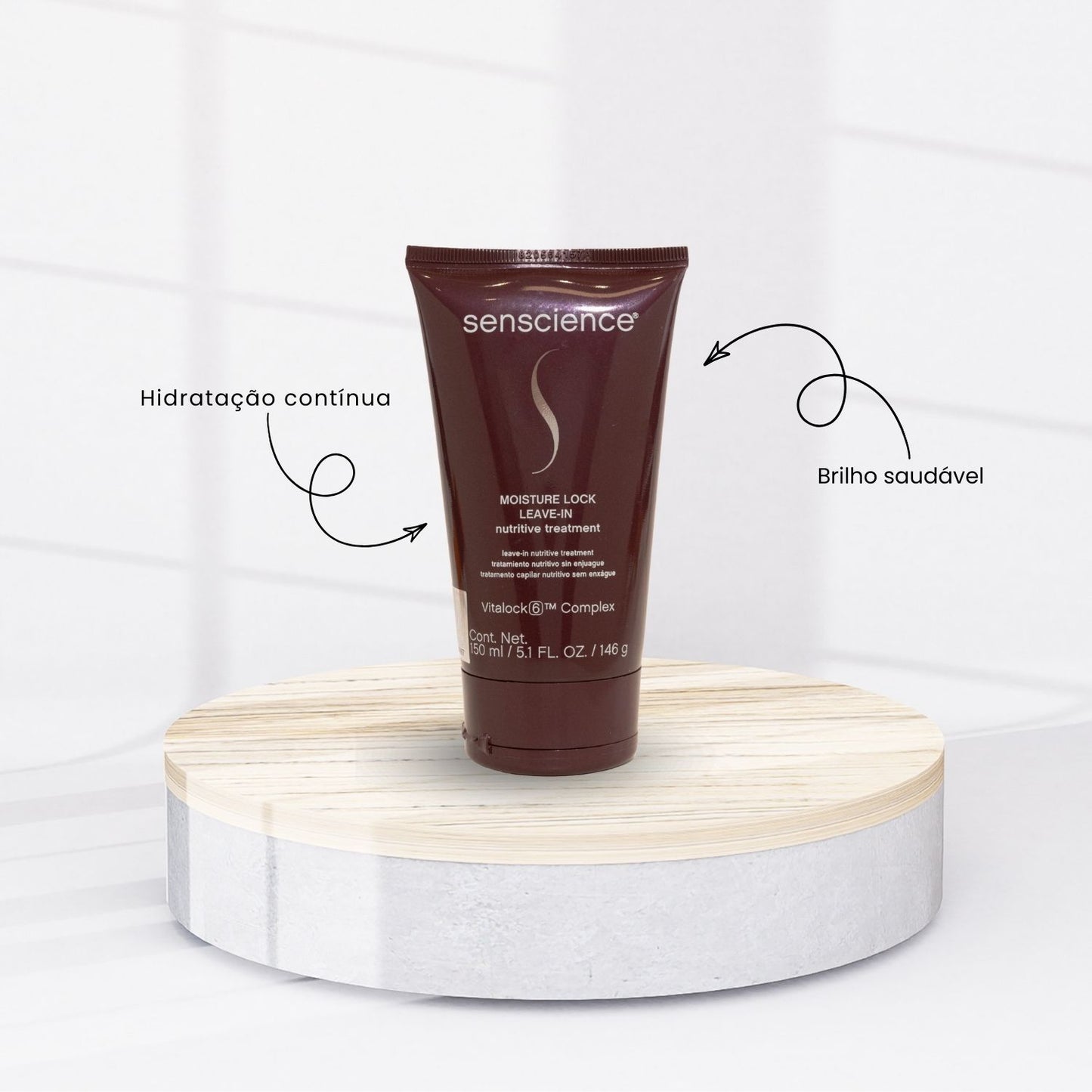 Kit Senscience Moisture Lock 3 Leave-in 150 ml