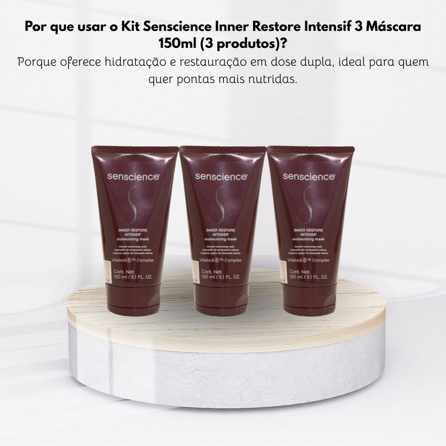 Kit Senscience Inner Restore Intensif 3 Máscara 150 ml