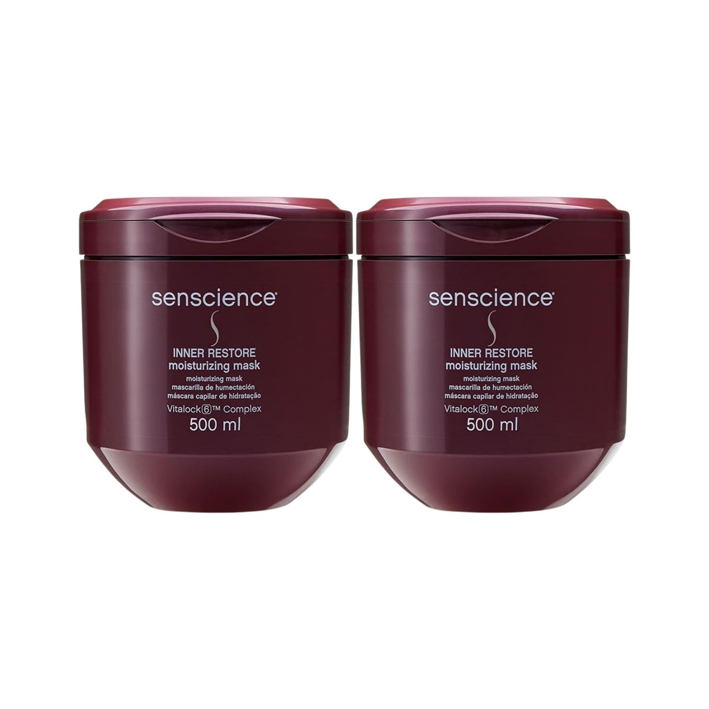 KIt Senscience Inner Restore 2 Máscara De Hidratação 500 ml
