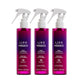 Kit Lowell Keeping Liss Liso Mágico 3 Spray Termoativo 200 ml