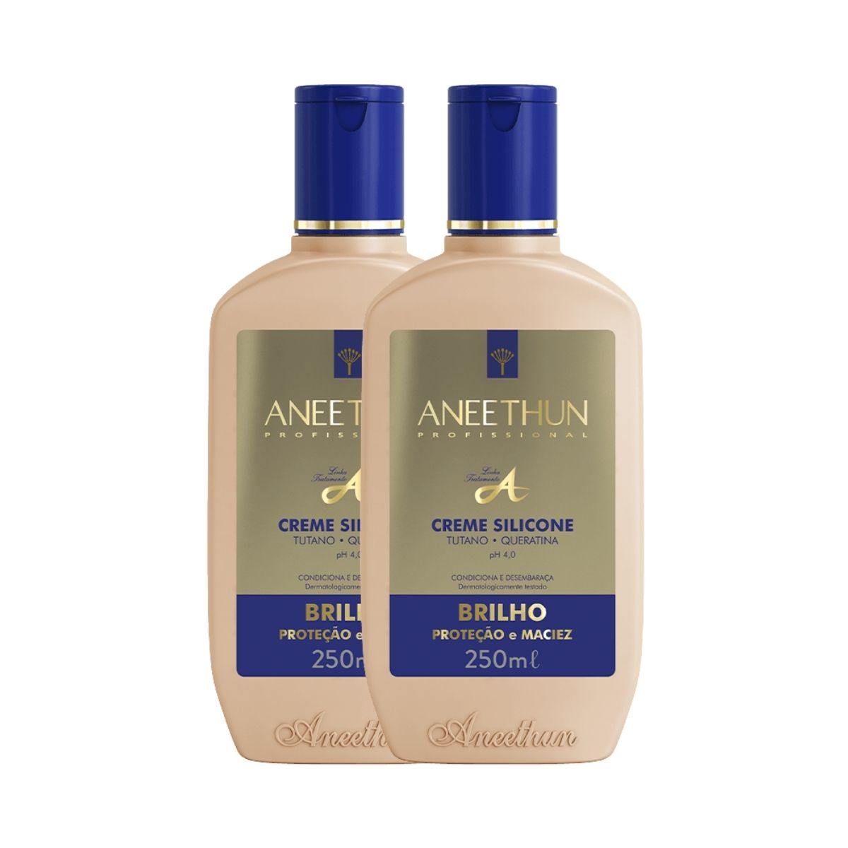 Kit Aneethun Linha A 2 Creme de Silicone 250 ml