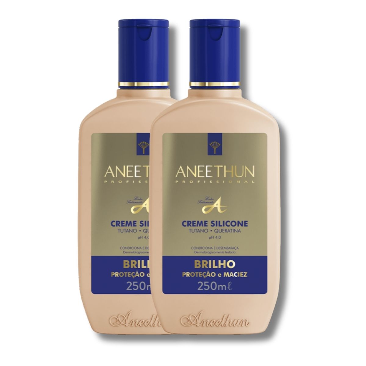 Kit Aneethun Linha A 2 Creme de Silicone 250 ml