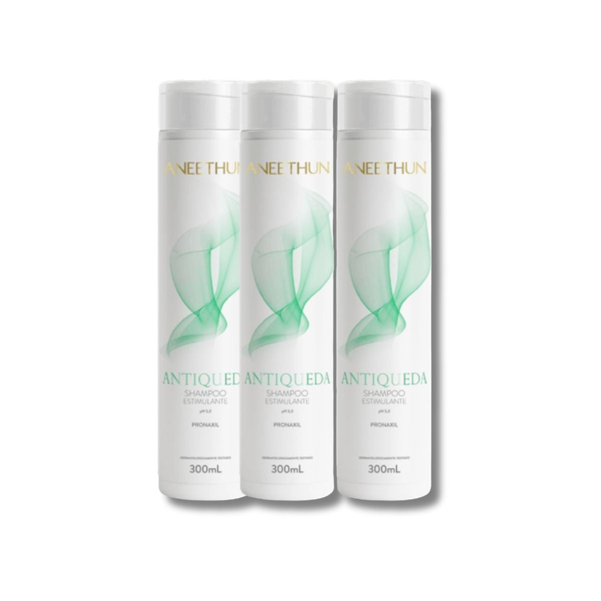 Kit Aneethun Antiqueda 3 Shampoo Estimulante 300 ml