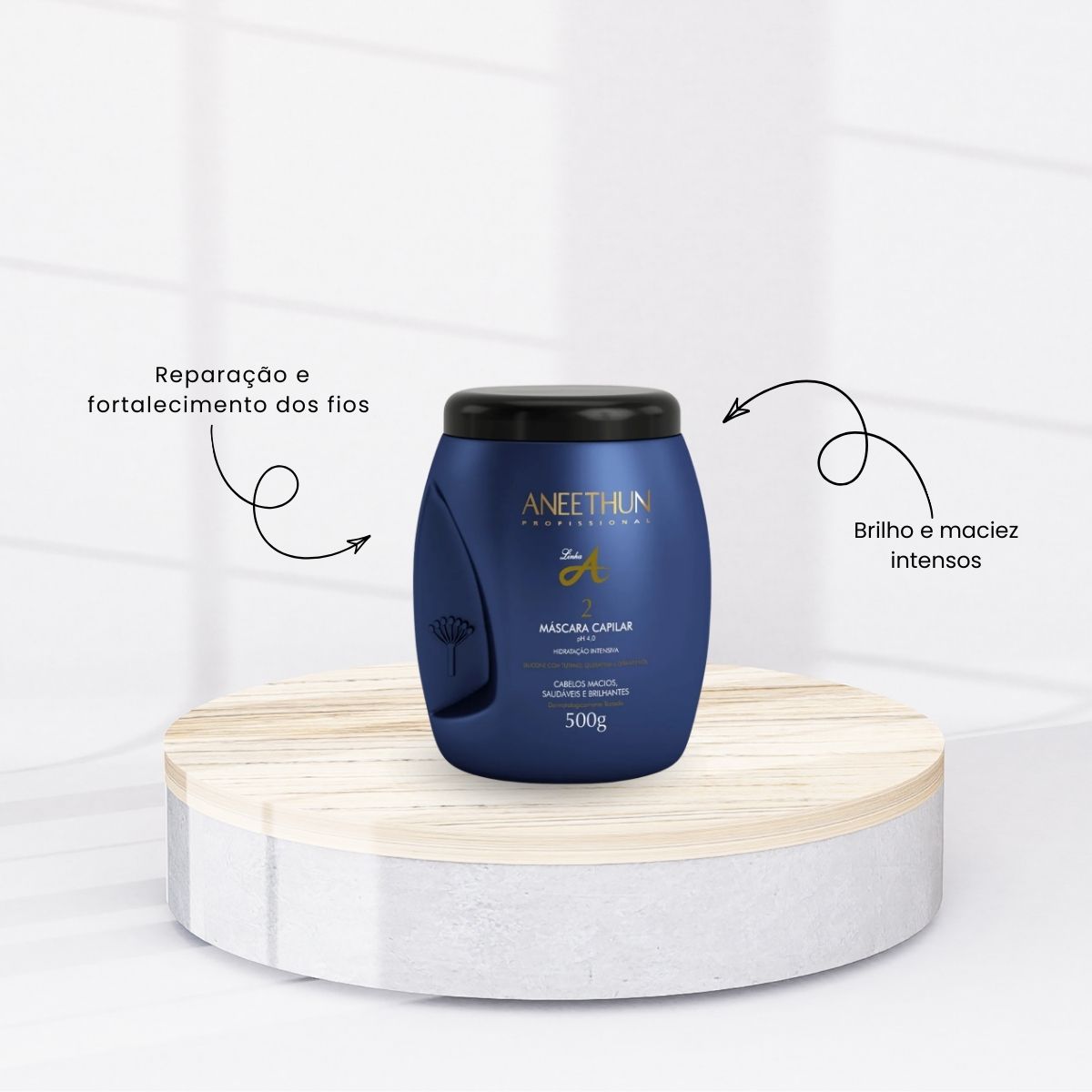 Kit Aneethun Linha A 2 Máscara Capilar 500 g