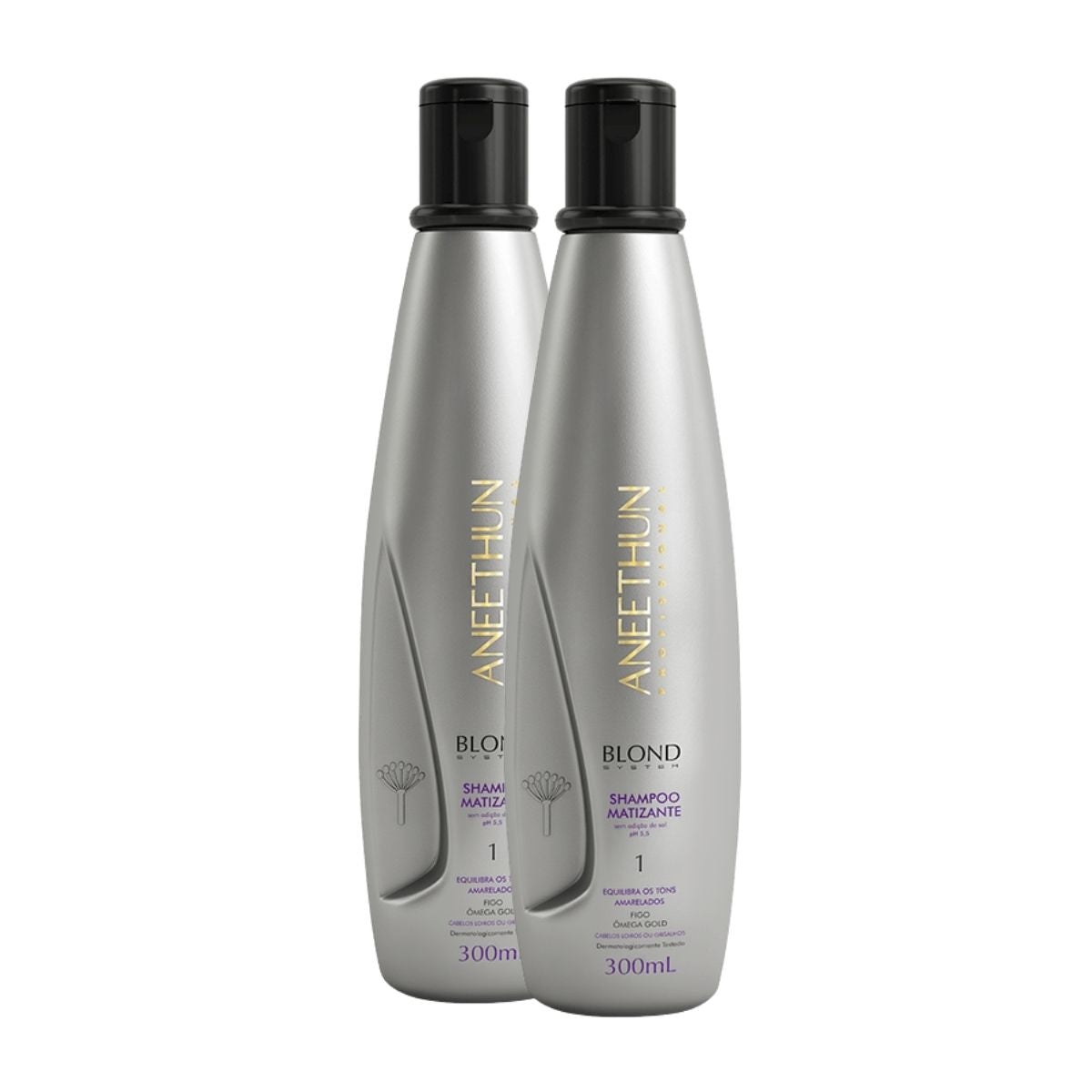 Kit Aneethun Blond System 2 Shampoo Matizador 300 ml