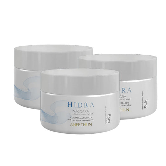 Kit Aneethun Hidra Acido Hialurônico 3 Máscara 250 g