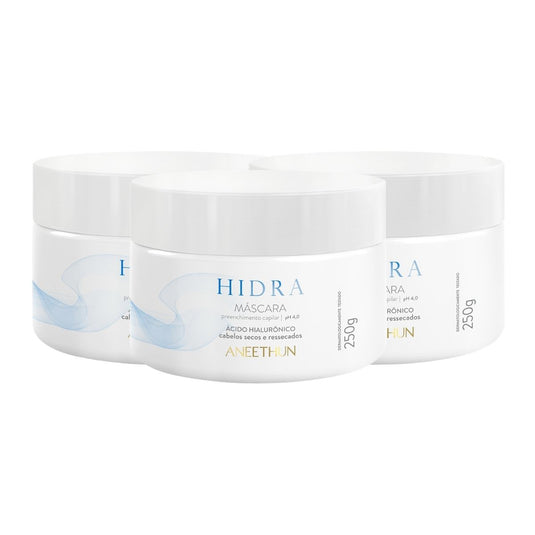 Kit Aneethun Hidra Acido Hialurônico 3 Máscara 250 g