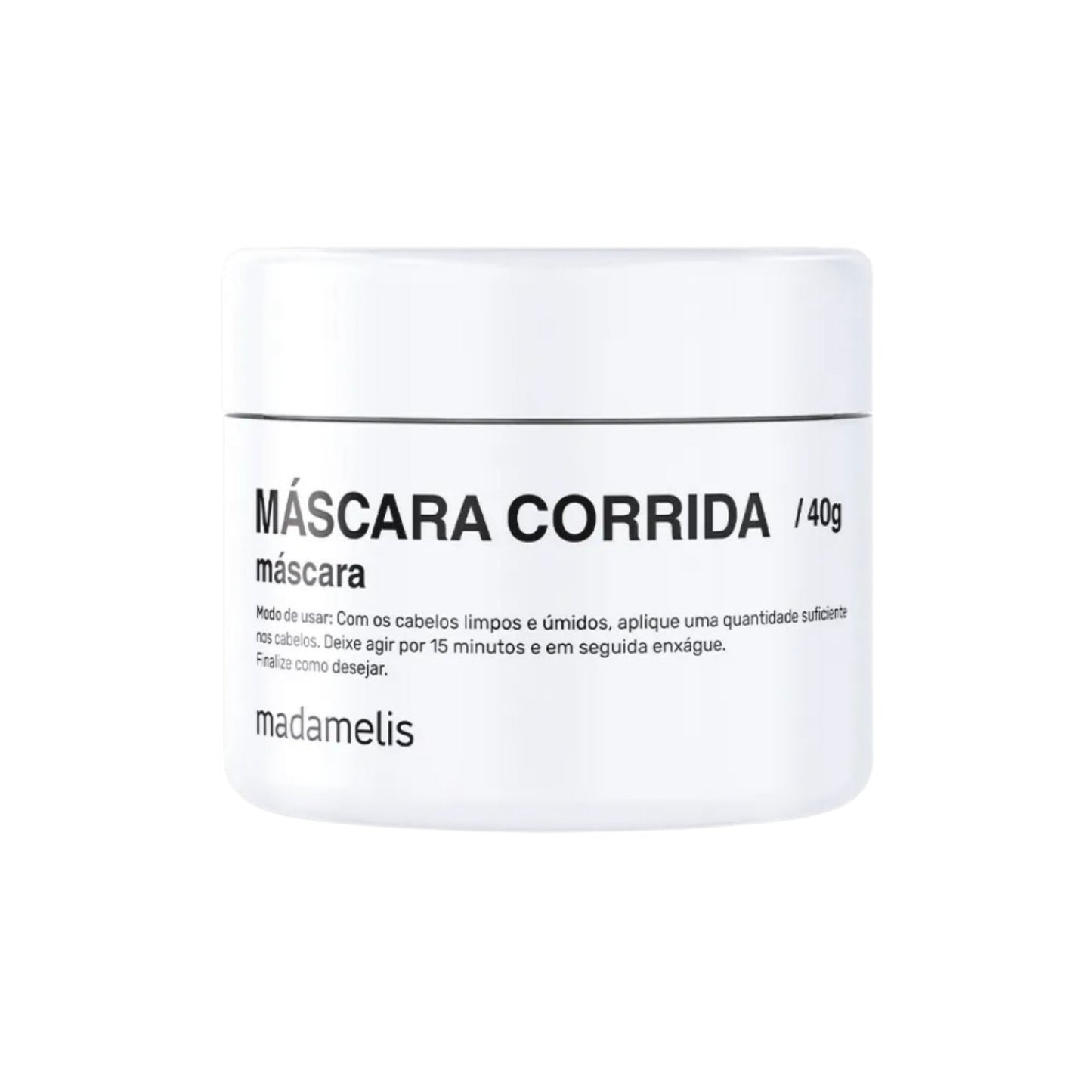 🎁 Brinde Madamelis Máscara Corrida 40 g (100% off)