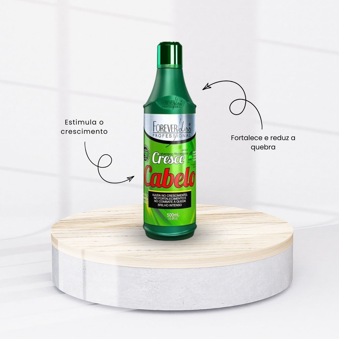 Kit Forever Liss Cresce Cabelo Completo Com Máscara 1 Kg