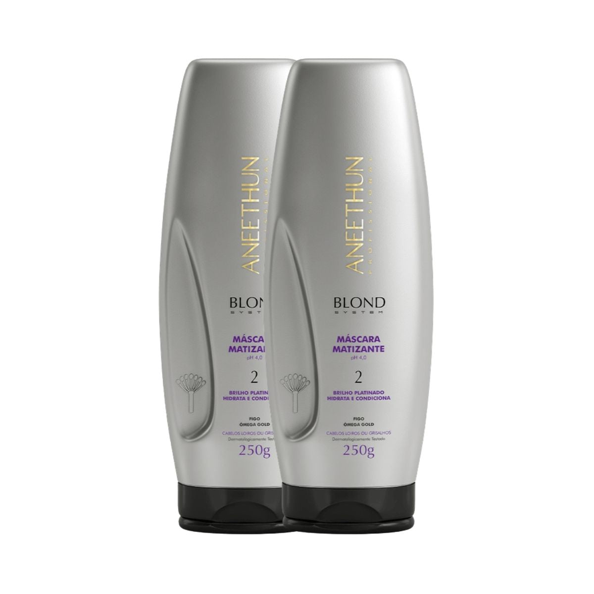 Kit Aneethun Blond System 2 Máscara Matizante 250 g