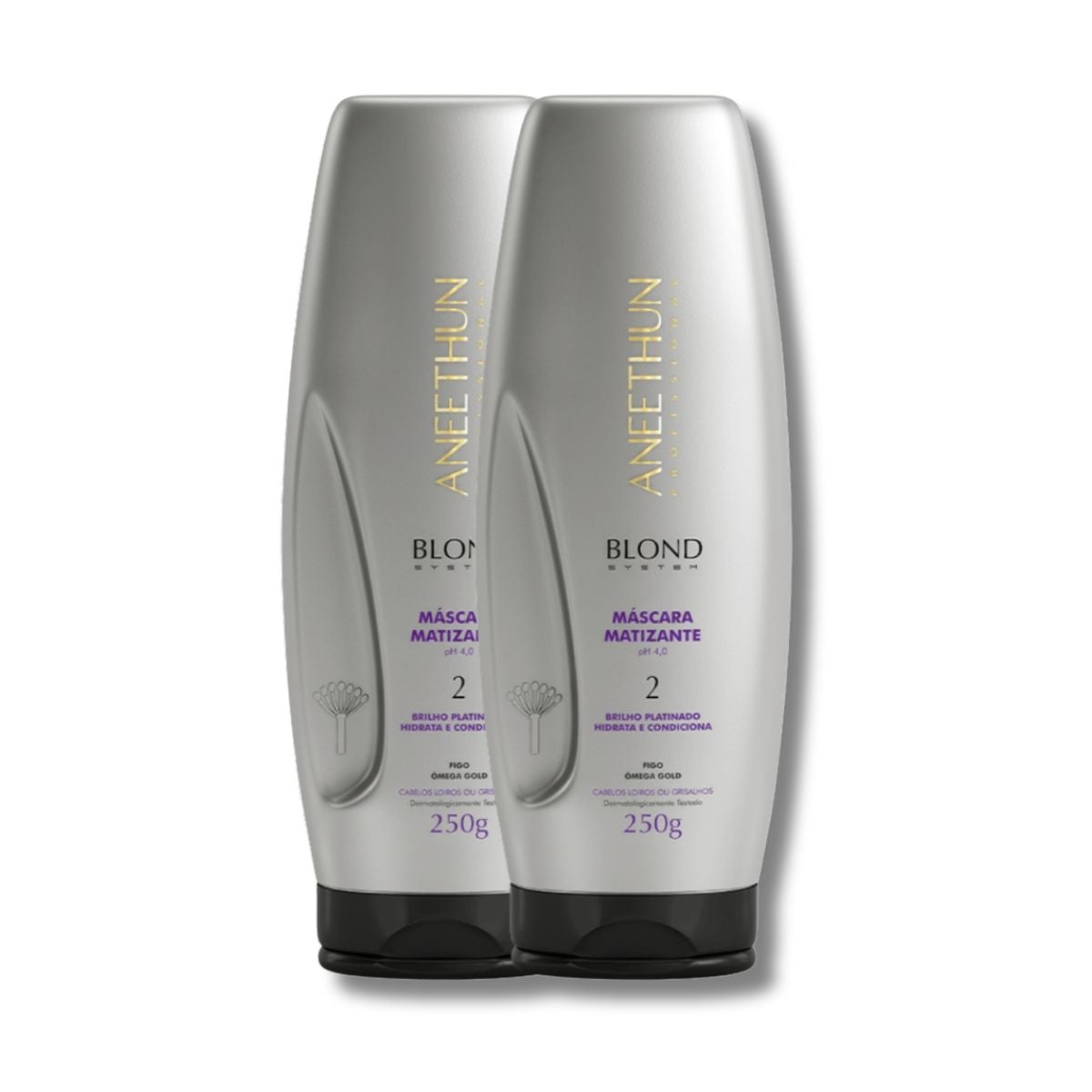 Kit Aneethun Blond System 2 Máscara Matizante 250 g