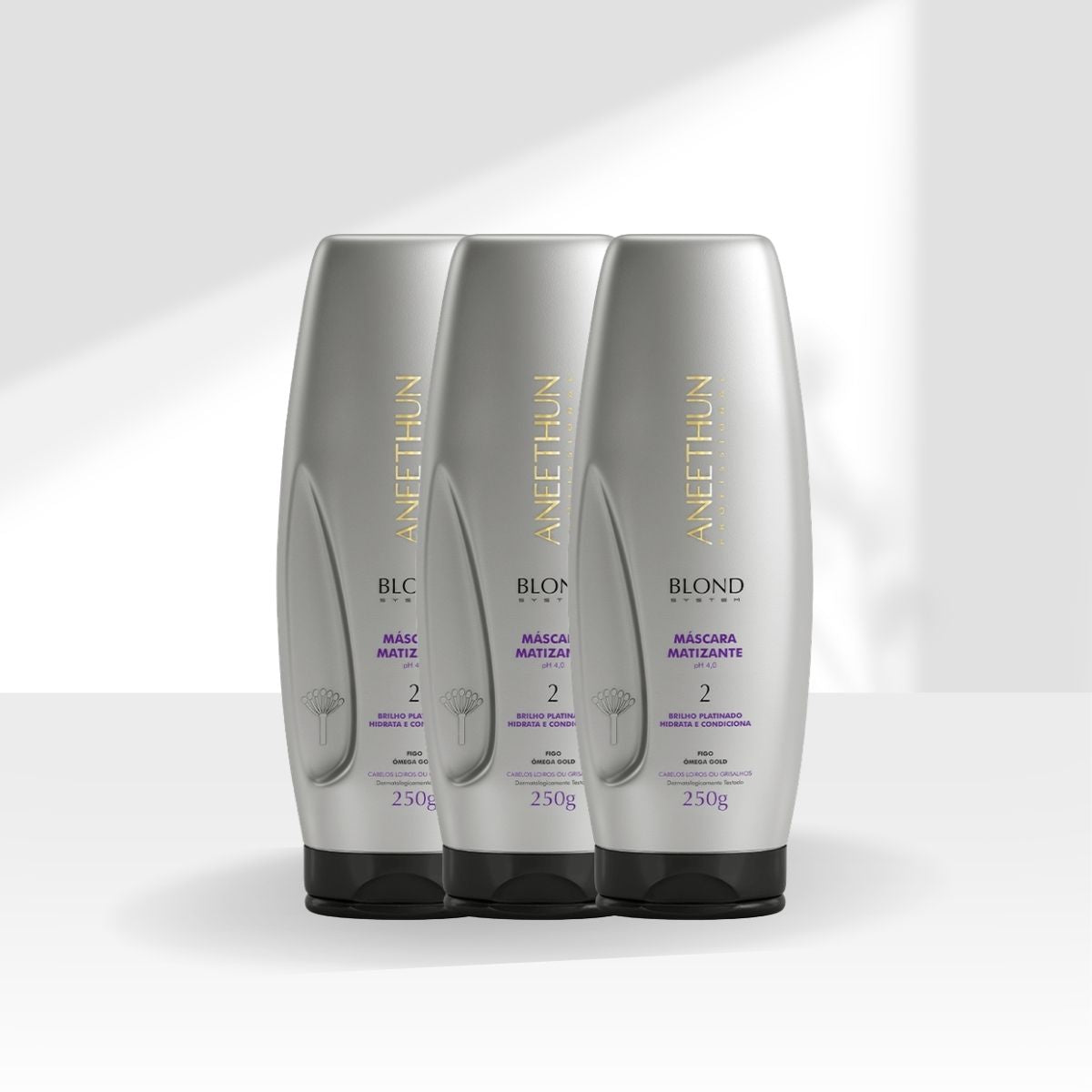Kit Aneethun Blond System 3 Máscara Matizante 250 g