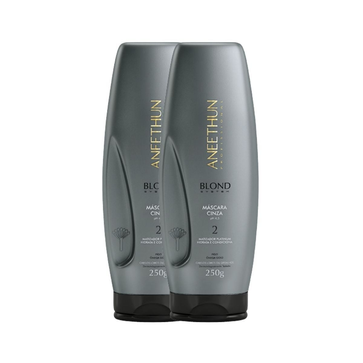 Kit Aneethun Blond System 2 Máscara Cinza 250 g