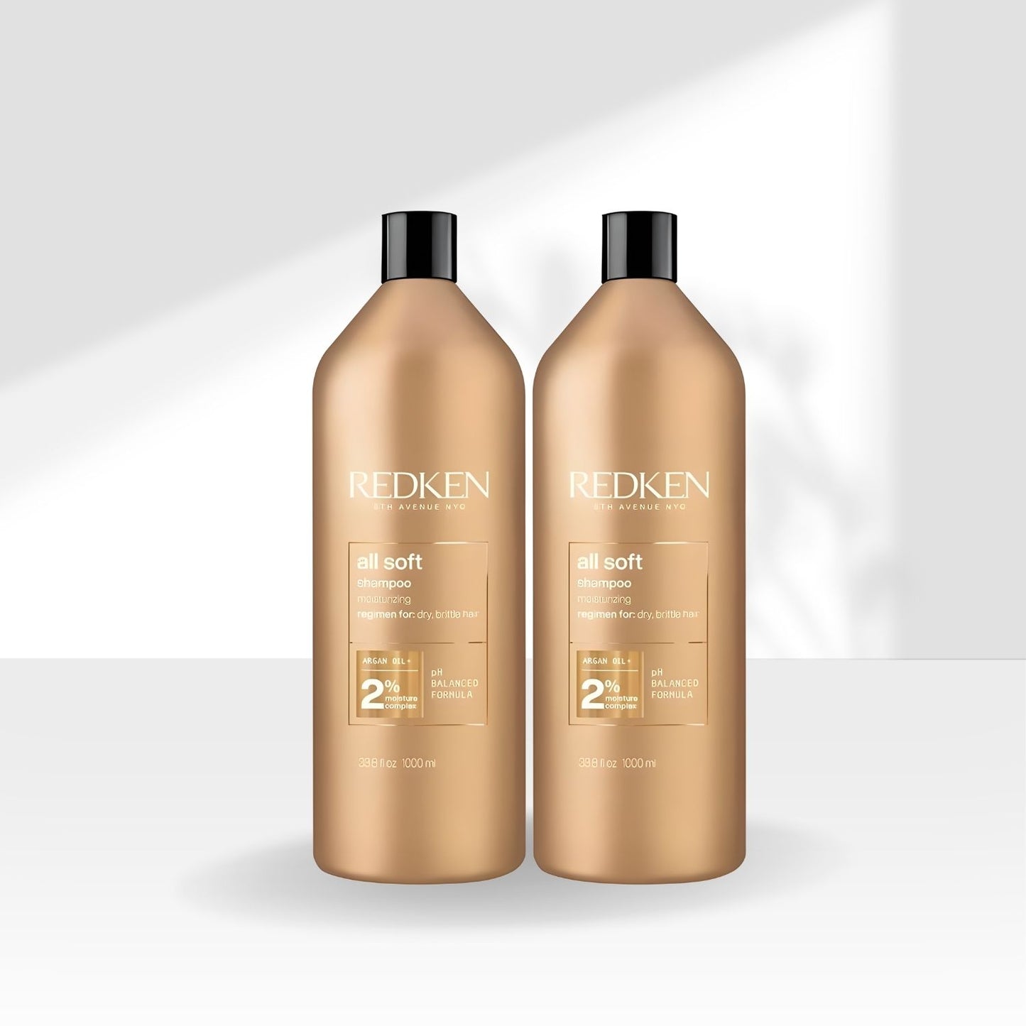 Kit Redken All Soft Argan Oil 2 Shampoo 1 Litro