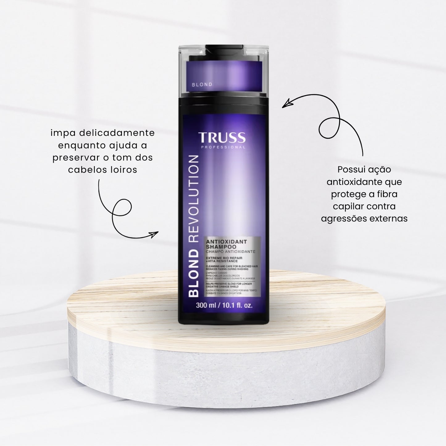 Shampoo Truss Blond Revolution Antioxidante 300 ml