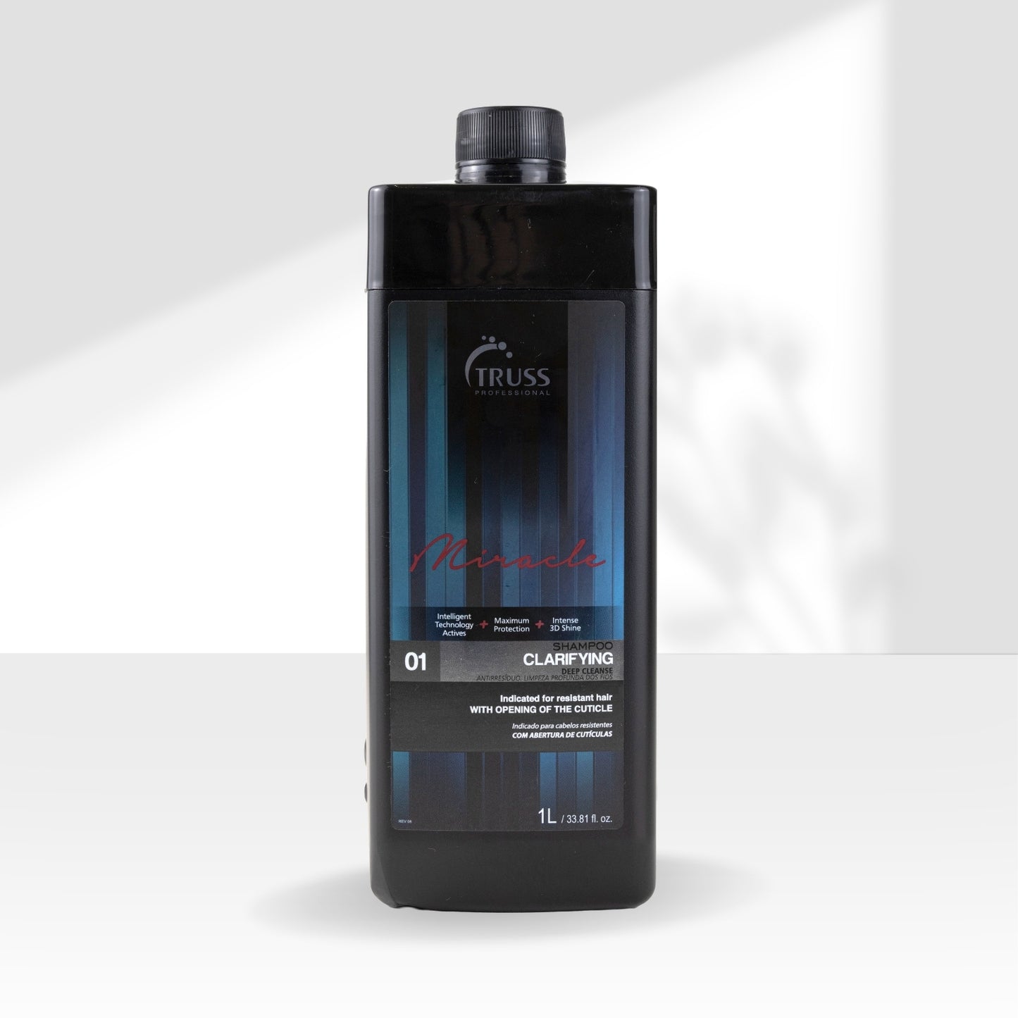 Shampoo Truss Clarifying Deep Cleanse Fios e Cutículas 1 Litro