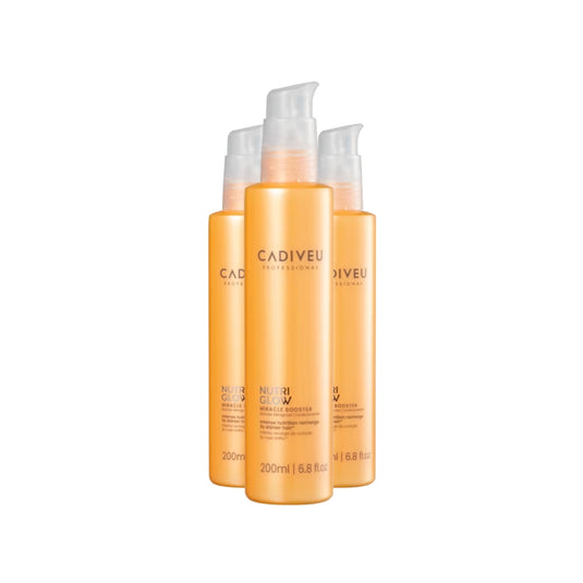 Kit Cadiveu Nutri Glow 3 Fluído de Tratamento 200 ml