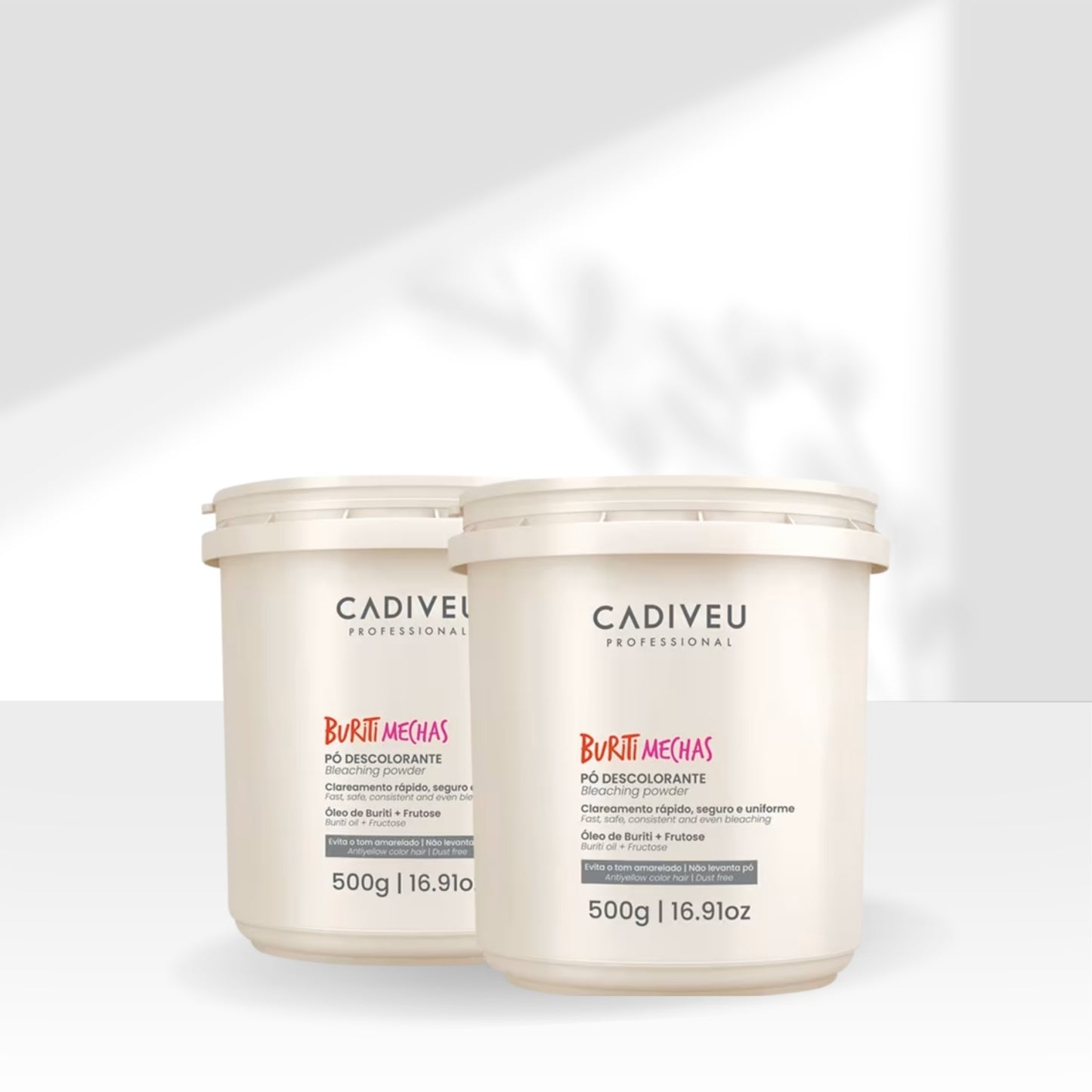 Kit Cadiveu Buriti Mechas 2 Pó Descolorante 500 g
