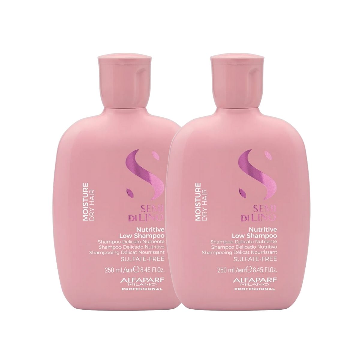 Kit Alfaparf Semi Di Lino Moisture Nutritive 2 Shampoo 250 ml