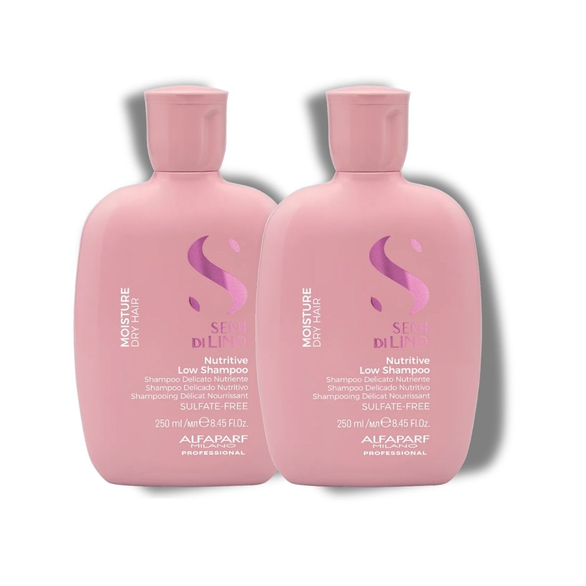 Kit Alfaparf Semi Di Lino Moisture Nutritive 2 Shampoo 250 ml