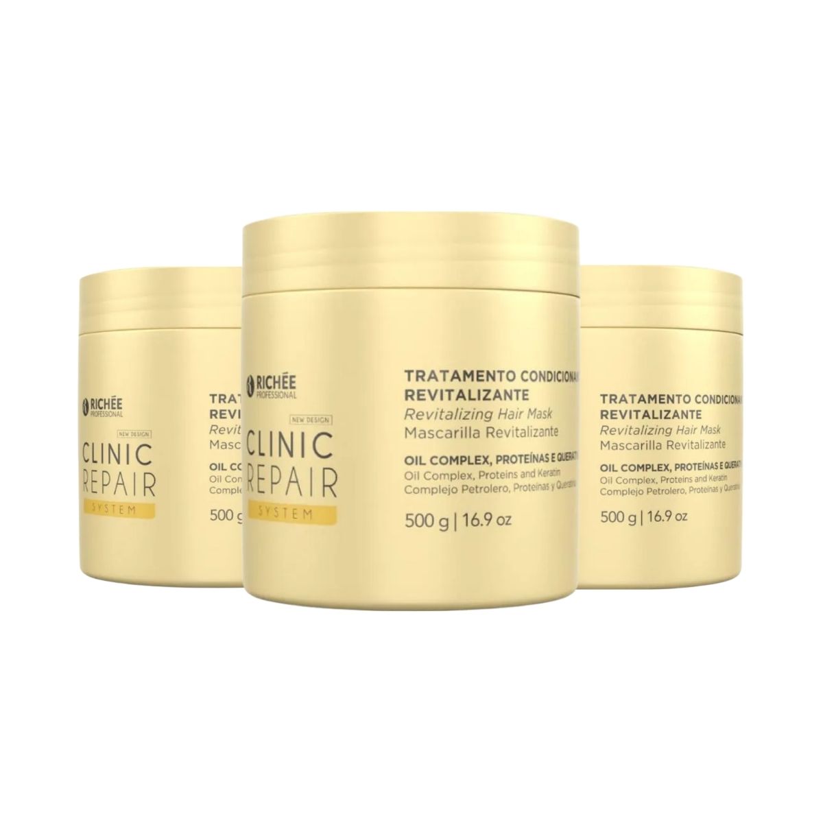Kit Richée Clinic Repair System 3 Máscara 500 g